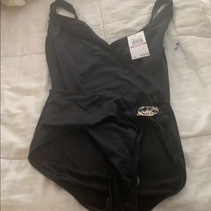 NWT- black one piece Micheal Kors Bathing suit
